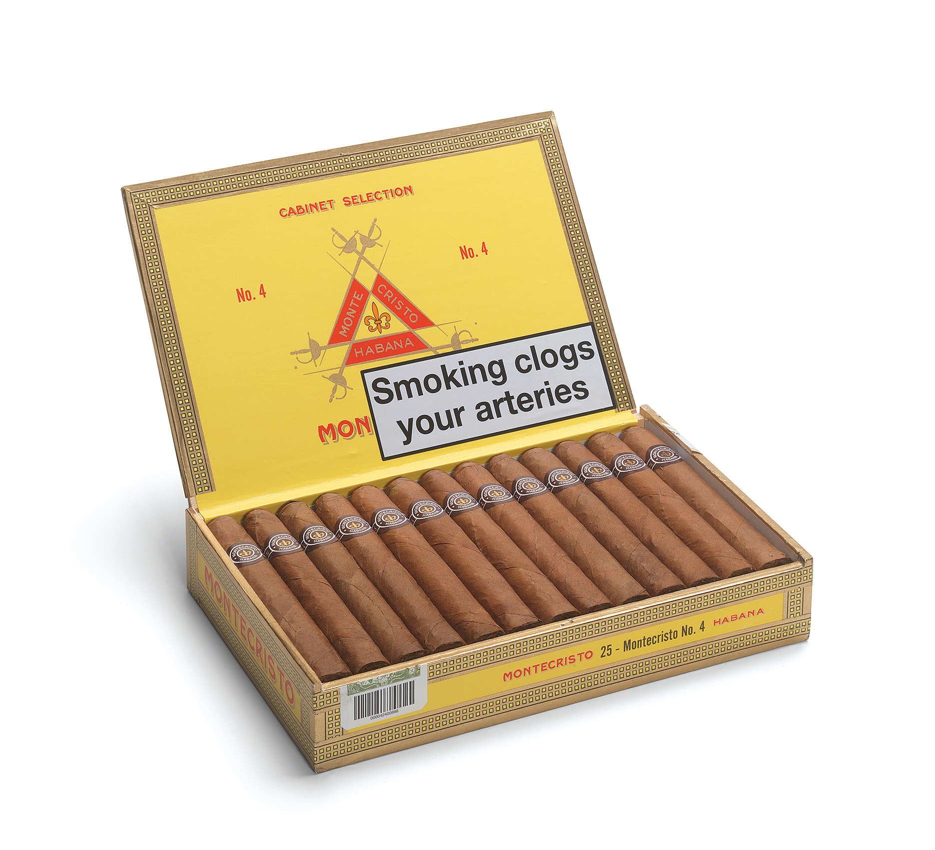 montecristo_no.4_box_of_25